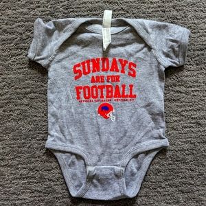 25% discount 3+item bundle Baby Buffalo Bills Onesie 6 months